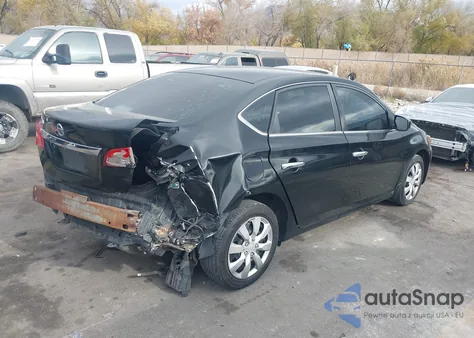 2016 Nissan Sentra S z USA, uszkodzony, nr VIN 3N1AB7AP0GY266639